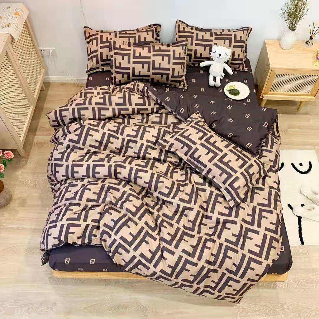 Chăn ga gối cotton poly mẫu gấu nâu mẫu hot cập nhật liên tục ( hot 2021)