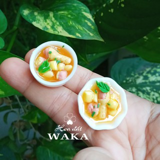 Cari gà Mini Food 01- Mô hình 1/12
