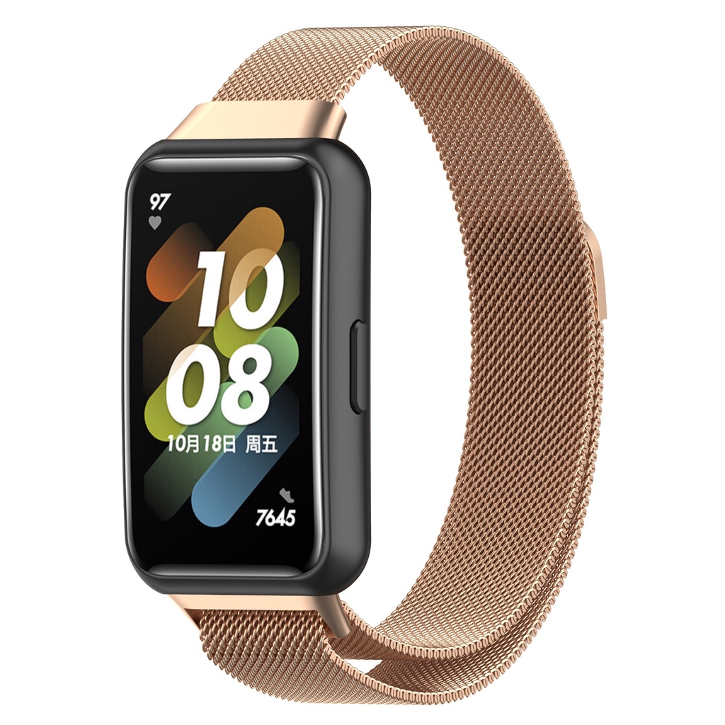 Dây Đeo Inox Cho Đồng Hồ Thông Minh Huawei Band 7