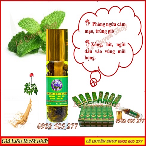 [Combo]6 Dầu lăn thảo dược 29 vị Thái Lan 8ml