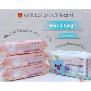 KHĂN ƯỚT CAO CẤP K-MOM HÀN QUỐC