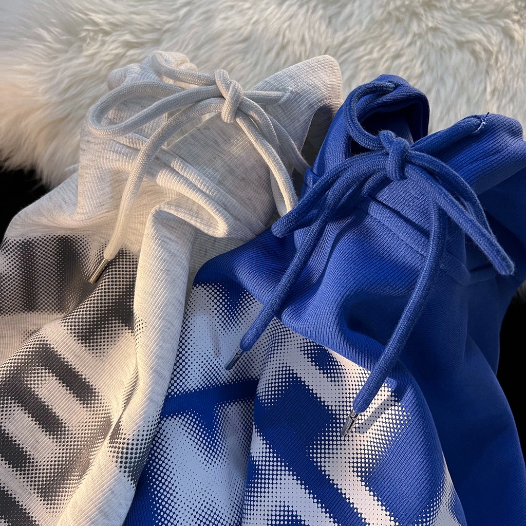 NRVP Áo Hoodie Tay Dài Oversize In Họa Tiết Phong Cách Hàn Quốc Kiểu Mới Cho Nam / Nữ