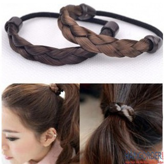 Dây buộc tóc giả tóc (tóc làm bằng tơ nhân tạo)