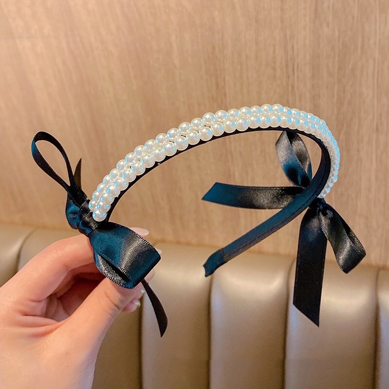 Xương bờm quấn ruy băng, phôi làm bờm handmade