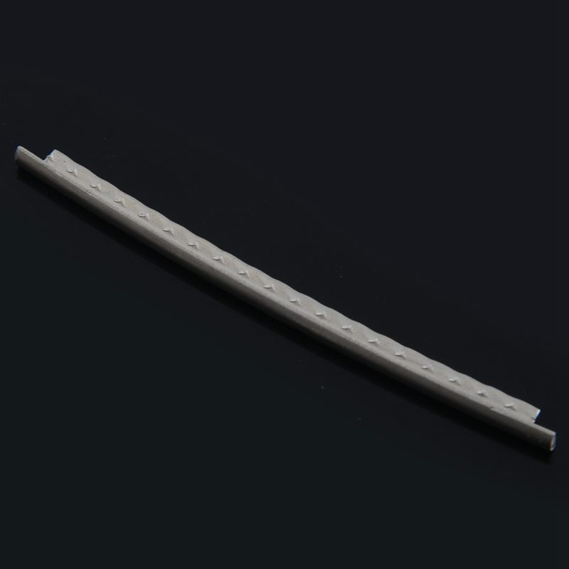 Set 24 dải phím đàn ghita điện acoustic màu bạc 2.9MM