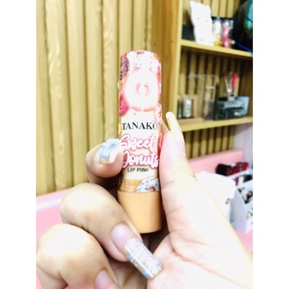 Hết - Son Dưỡng Cam Đào Tanako Peach Soda Magic Lip Balm