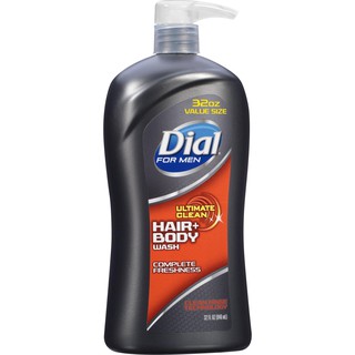 Tắm Gội Dial For Men Ultimate Clean Hair Body Wash 946ml