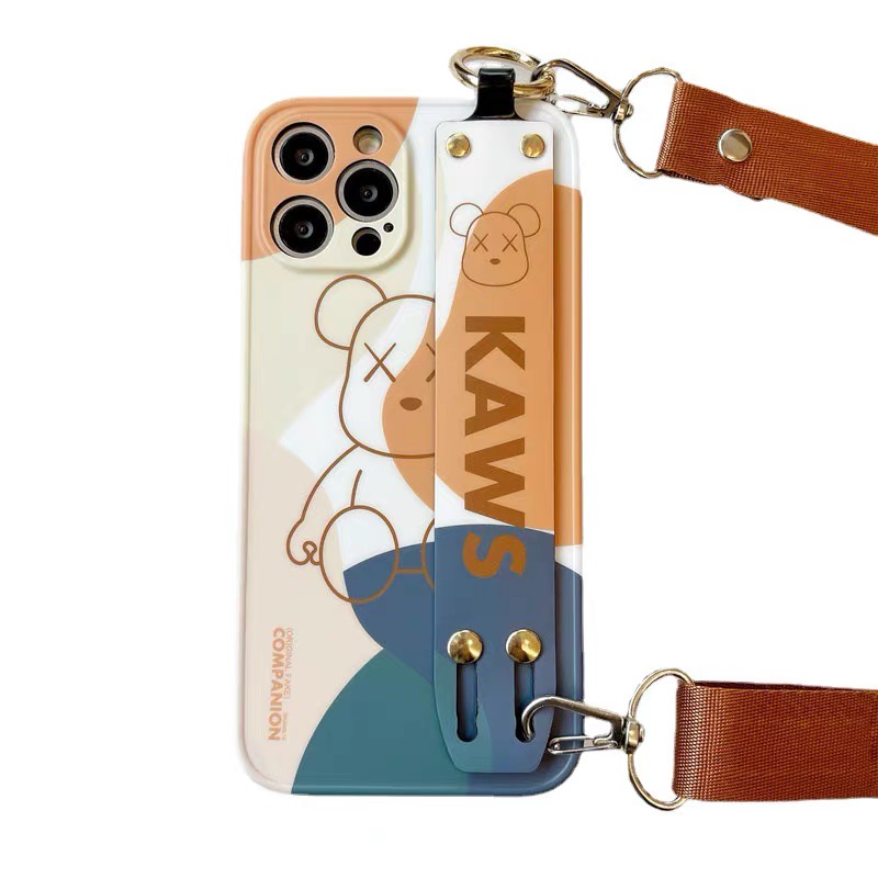 Ốp Điện Thoại Họa Tiết Hoạt Hình Có Dây Đeo Cho iphone 13 13 promax X XS XR 7Plus 8Plus 11 11 pro max 12 12 pro max