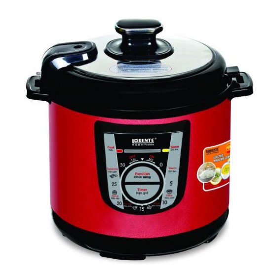 Nồi áp suất điện đa năng 6Lít Lorente -LT 9500 ( HÀNG CHÍNH HÃNG )