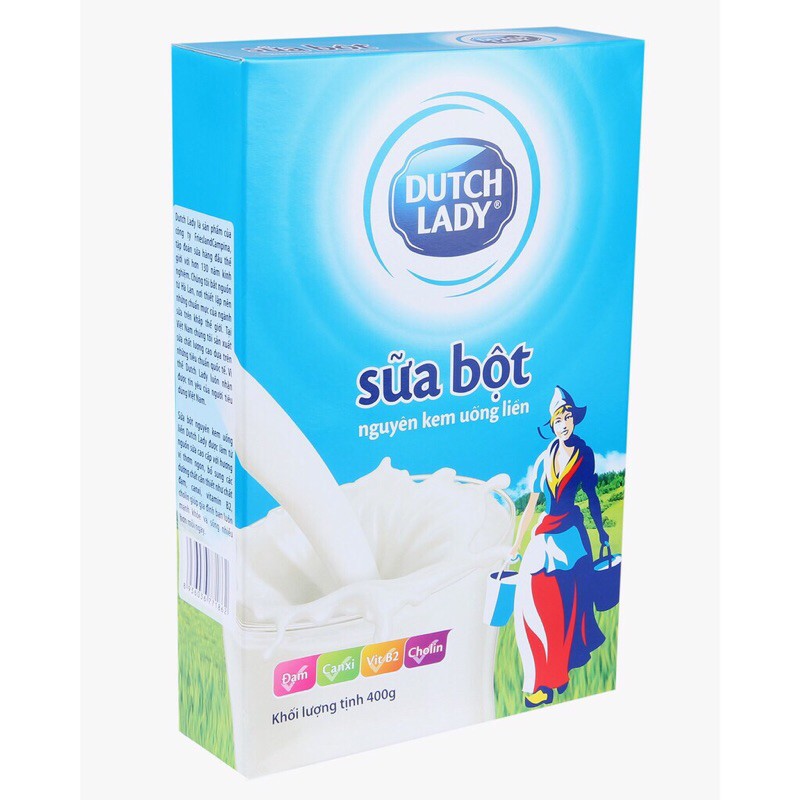 Sữa bột nguyên kem cô gái hà lan 400g/1 hộp