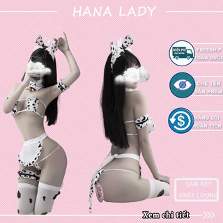 Cosplay sexy bò sữa, đồ ngủ costume quyến rũ gợi cảm CP247
