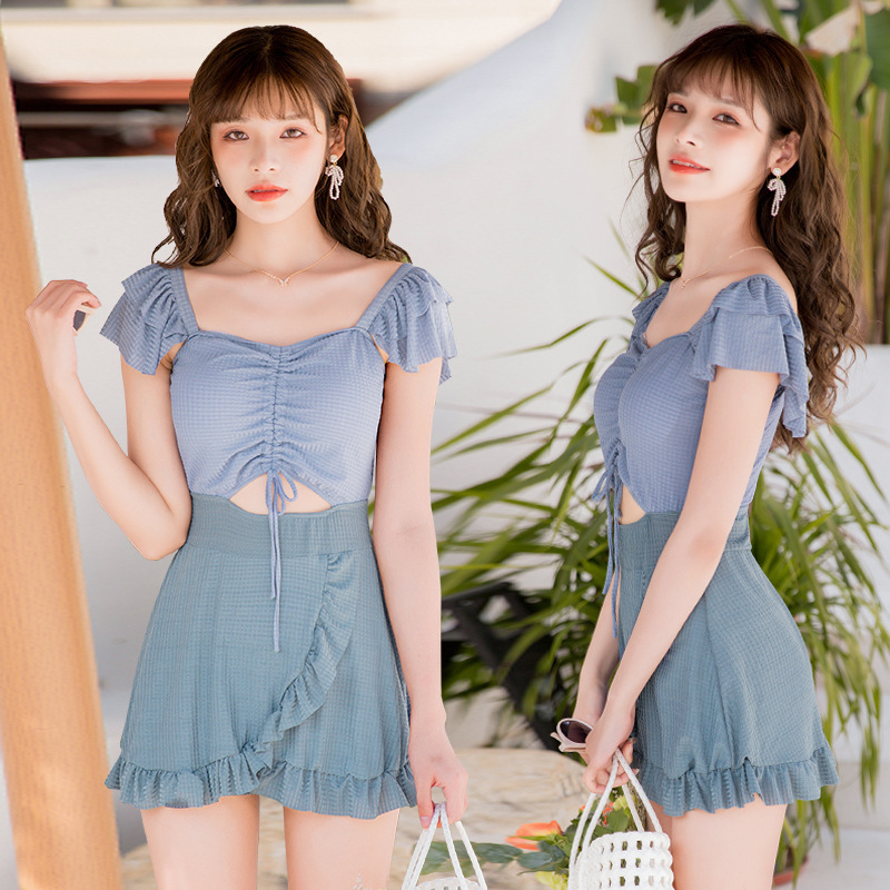 Đồ Bơi Một Mảnh Phong Cách Hàn Quốc 2021 Cho Nữ | BigBuy360 - bigbuy360.vn