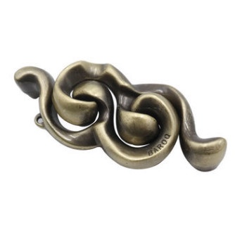 Đồ chơi trí tuệ_Thử thách trí não_Baroq- Hanayama Puzzle_Hack não &amp; Hàng hiếm_Giải đố Tư Duy_Thông minh_Siêu khó_IQ200