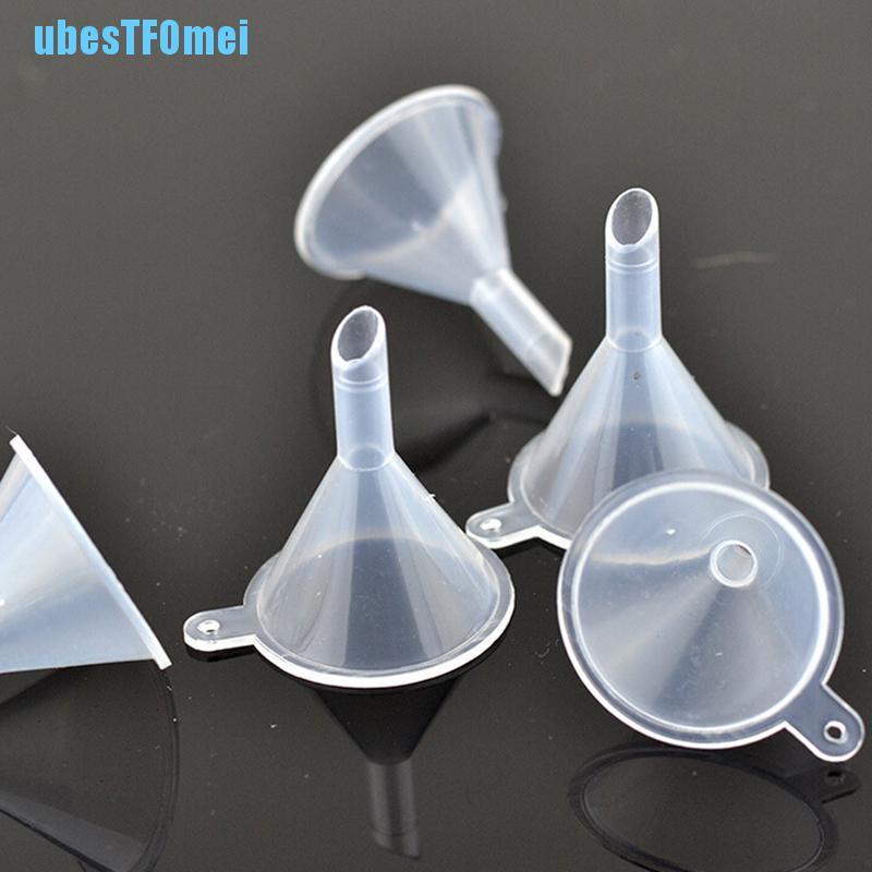 [Hàng mới về] 10 Phễu nhựa nhỏ dễ thương dùng chiết nước hoa / dầu trong phòng thí nghiệm