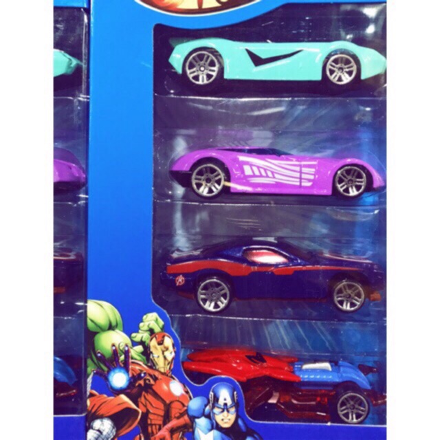 Bộ 4 xe HotWheel sắt