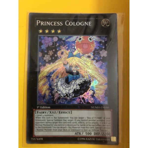 Lá bài thẻ bài Yugioh Princess Cologne – Secret Rare - Tặng bọc bài nhựa bảo quản