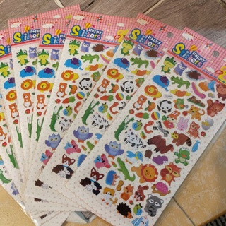 Sticker dán 3D - các loài động vật