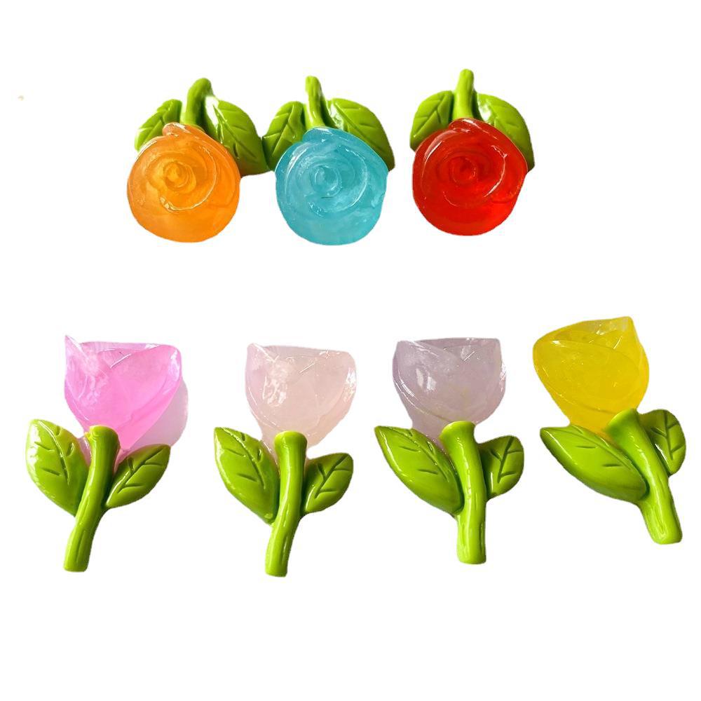 Miếng Dán Trang Trí Cốc Nước/Tủ Lạnh Hình Hoạt Hình Bằng Nhựa Resin Độc Đáo