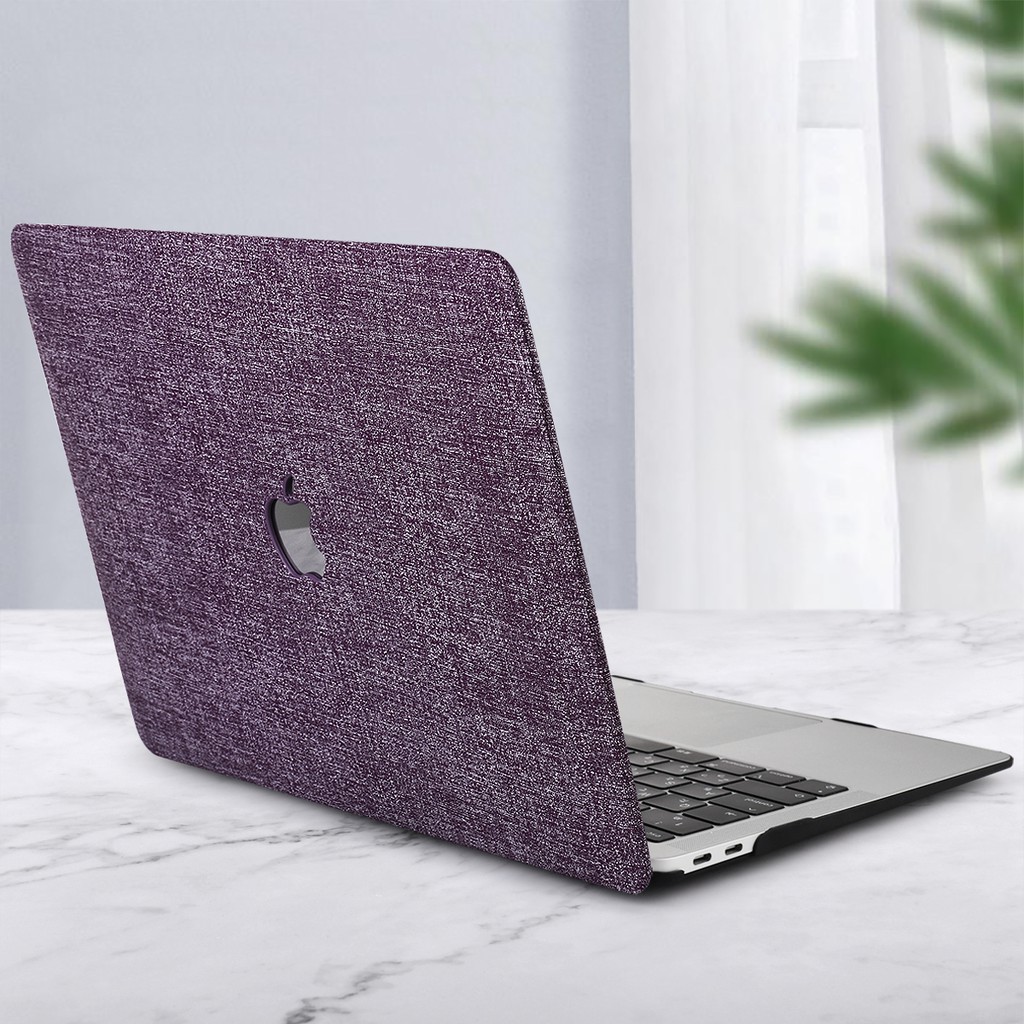 Bao da máy tính bảng denim chống trầy xước cho MacBook 13 inch / 13.3 inch