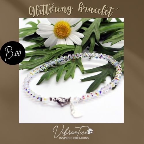 Vòng tay pha lê bánh cam 4mm