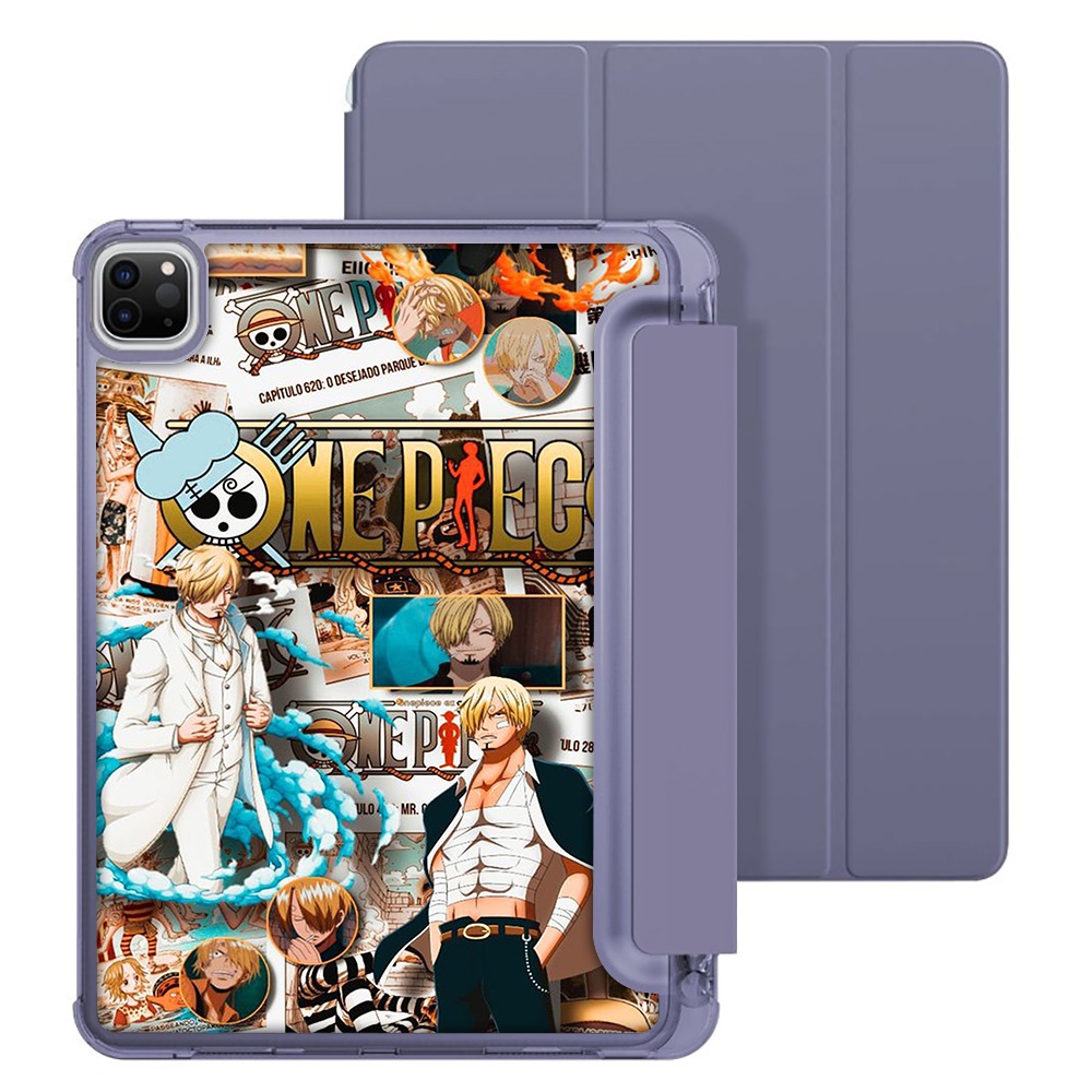 Ốp Máy Tính Bảng silicone Mềm Họa Tiết ONE PIECE 26J Cho iPad 7 8 9 Pro Mini4 Mini5 Air2 Air3 Air4 2022