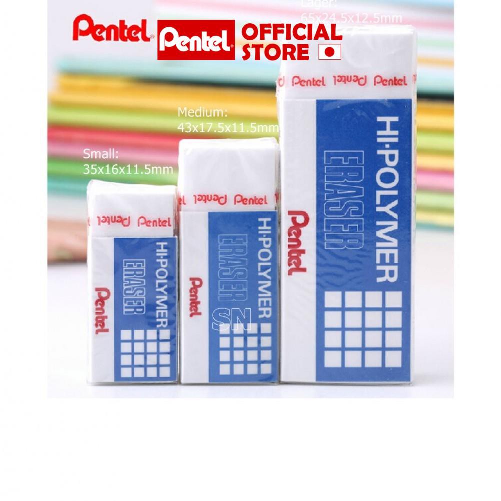 Tẩy Chì Pentel Cao Cấp ZEH| 3 Kích Cỡ Khác Nhau| An Toàn Khi Sử Dụng