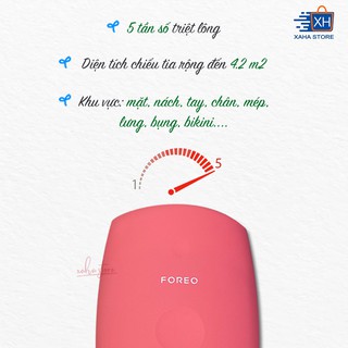 Máy triệt lông Foreo Peach 2 - Peach Version 2 - Chuẩn Authentic Đủ Bill