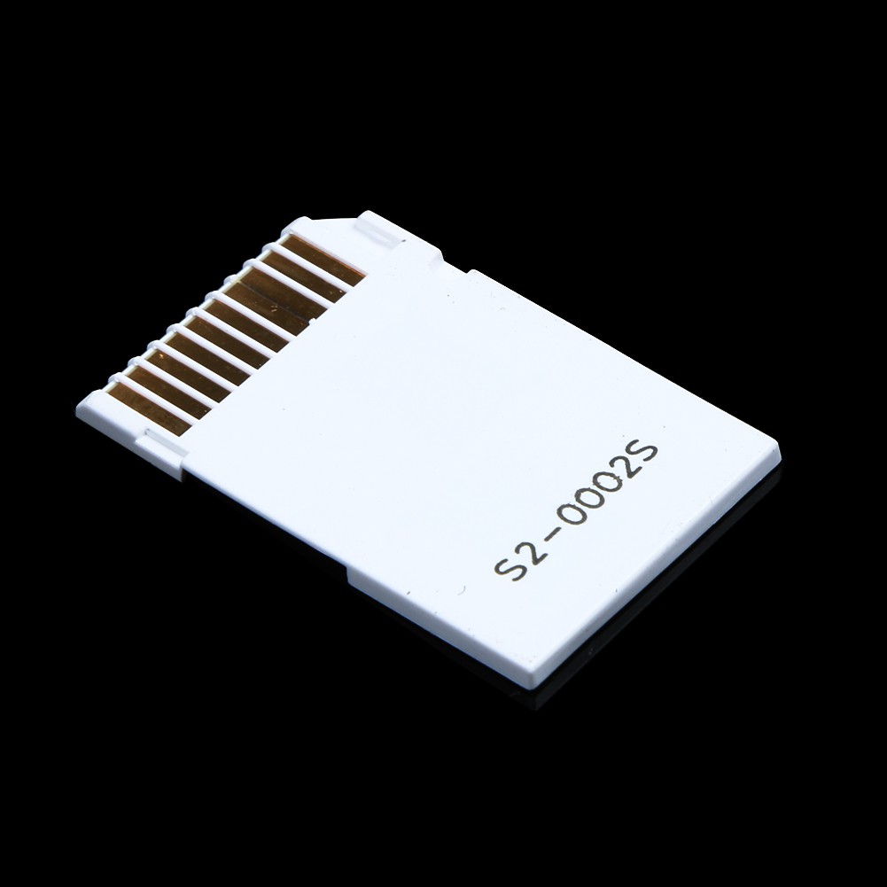 Dual Slot Micro For SD SDHC TF to Memory Stick MS Card Pro Duo Reader Adapt