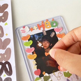 Sticker Dán Trang Trí Toploader Tai Thỏ Bunny Ears