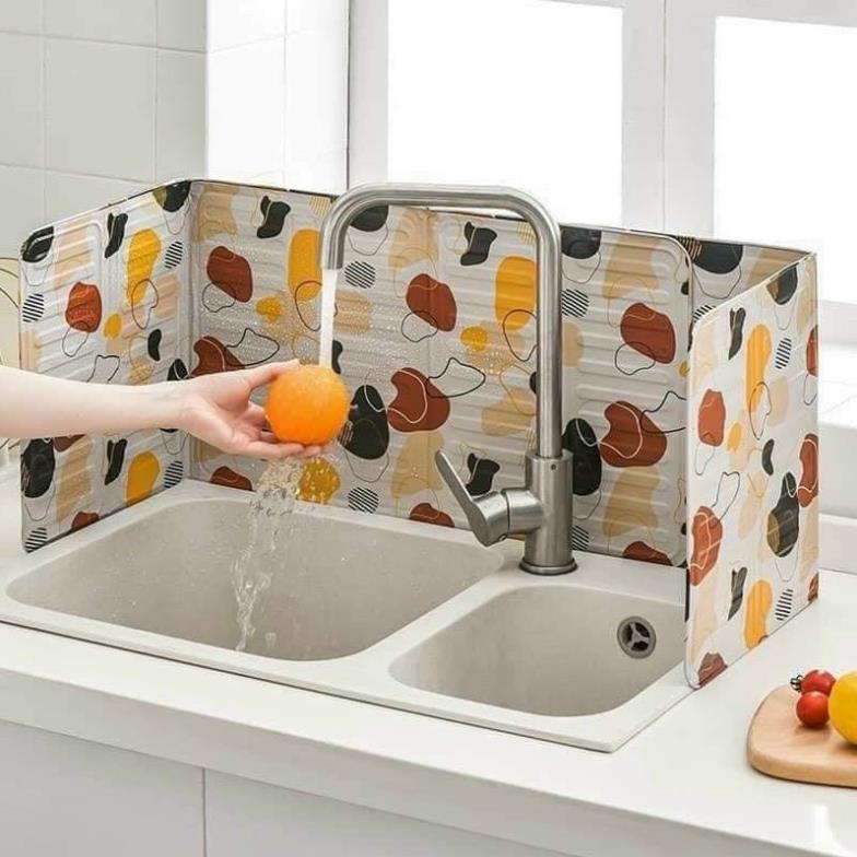 TẤM CHẮN DẦU MỠ BẾP GA HOẠ TIẾT HOA VĂN HỢP KIM NHÔM❤️ SHOP GIAO HÌNH NGẪU NHIÊN