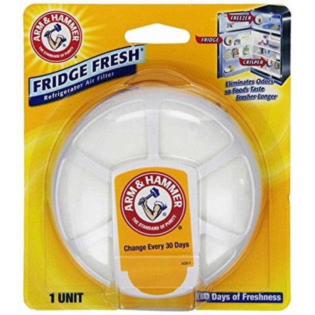 Set 2 hộp khử mùi lọc khí tủ lạnh baking Soda Arm & Hammer Fridge Fresh Refrigerator Air Filter - EDS