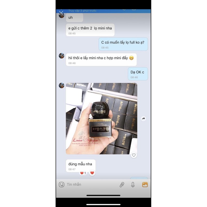 [HÀNG CHÍNH HÃNG ]Kem  nám dongsung mini - | BigBuy360 - bigbuy360.vn