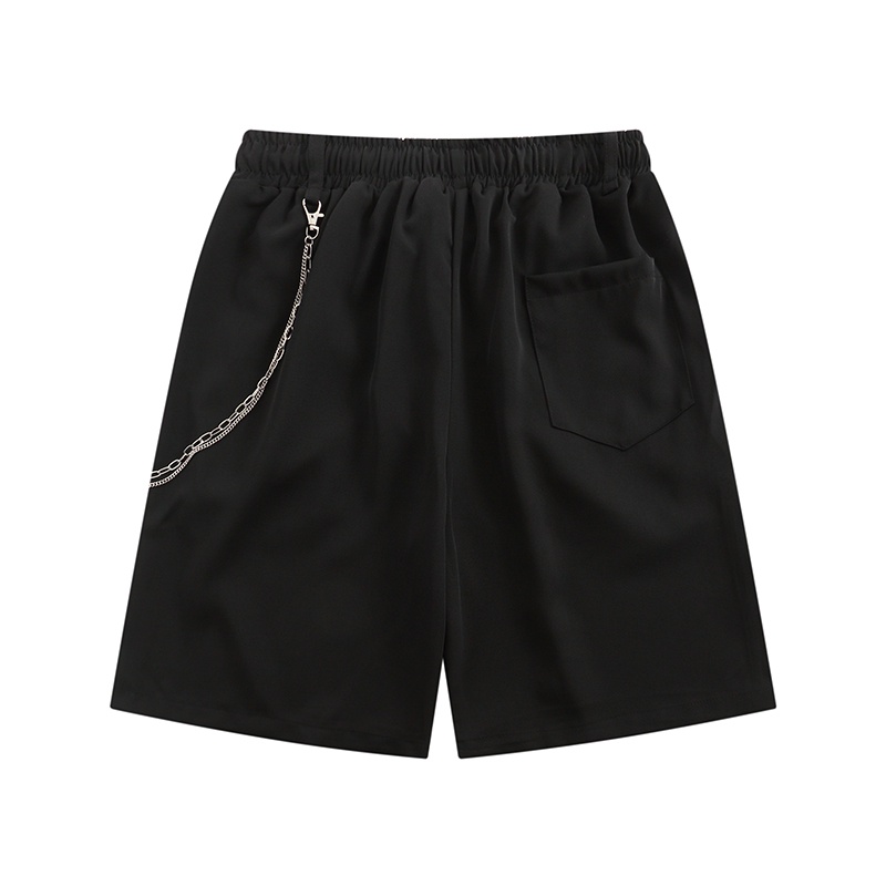 Sét bộ Sơmi ngắn tay và quần short phối dây xích hàng cao cấp