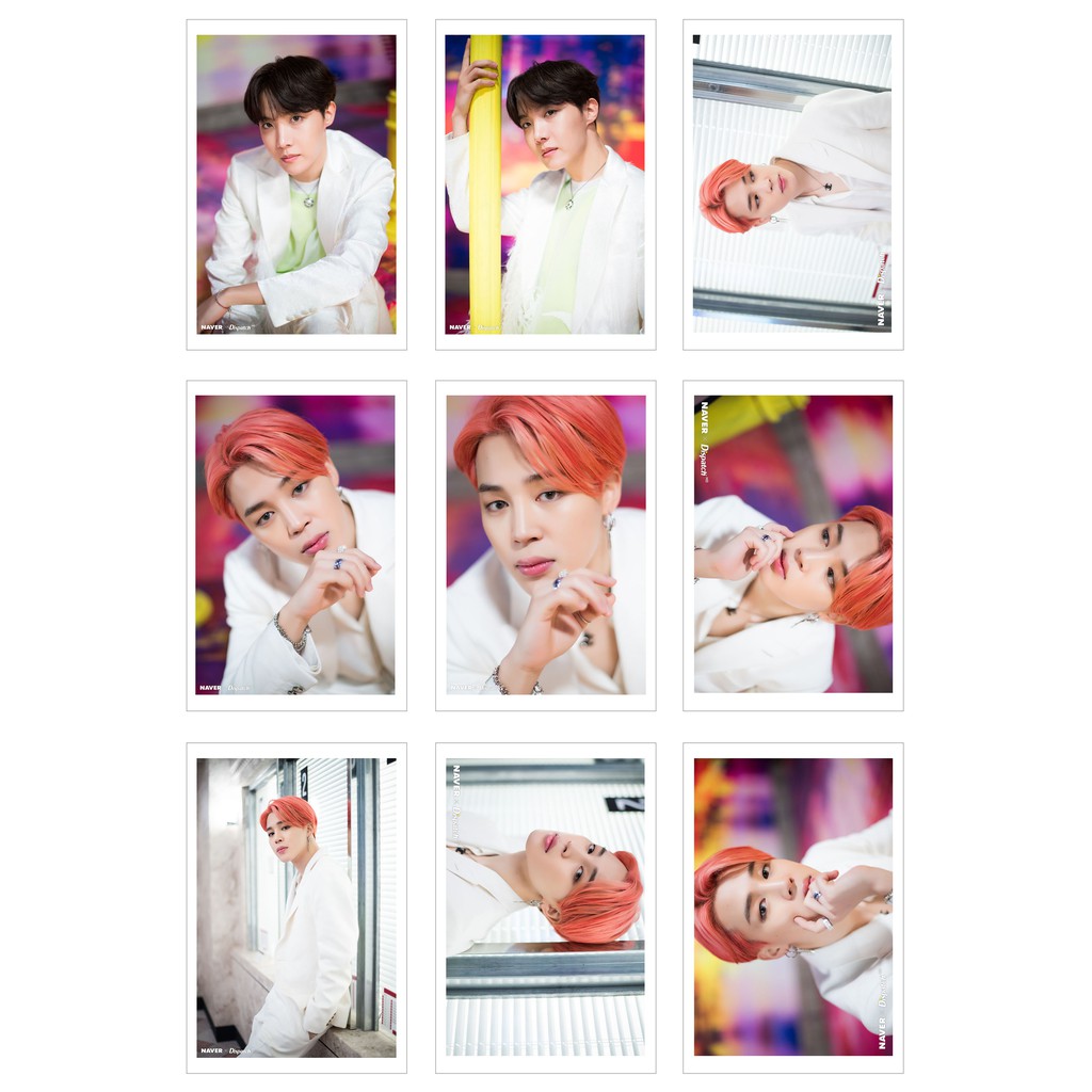 Lomo Card Ảnh BTS - Boy With Luv x Naver Dispatch ( 54 ảnh)