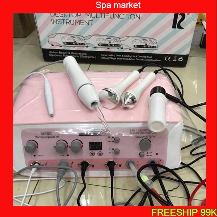 Máy Chăm Sóc Da 5in1 M-1897, mẫu mới nhất