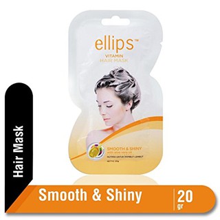Kem ủ tóc Ellips mềm mượt &óng ả gói 20g-Smooth &Shiny