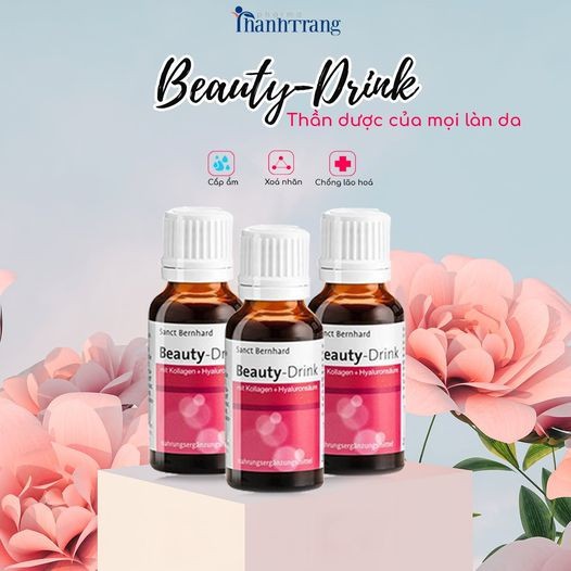 Combo Collagen uống Beauty Drink  da căng mịn, phục hồi tóc và móng [ Chính hãng Sanct Bernhard - CHLB Đức] | Thế Giới Skin Care