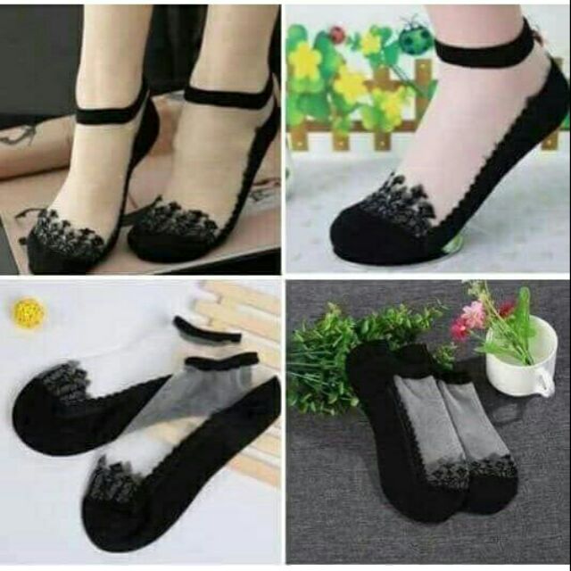 Combo 10 đôi tất hài ren công chúa