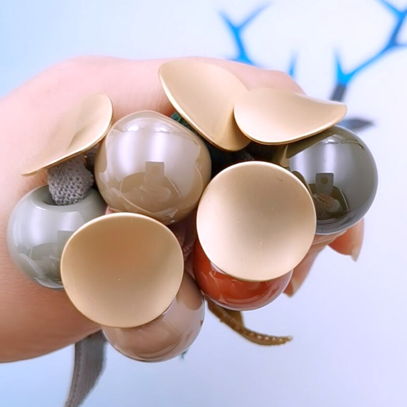 Dây Buộc Tóc Co Giãn Màu Sắc Ngọt Ngào Cho Nữ