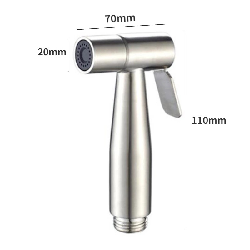 Vòi Xịt Toilet Cầm Tay Bằng Thép Không Gỉ Tiện Dụng Cho Nhà Tắm