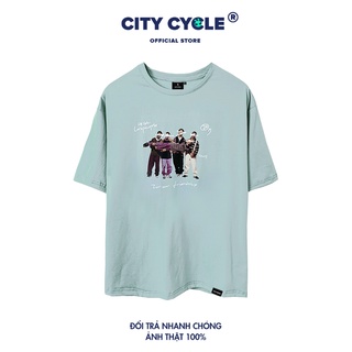 Áo thun nam nữ Friendship City Cycle - Áo thun tay lỡ Unisex form rộng hàng Local Brand