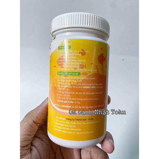 MR BIO FISH VITAMIN C CHO CÁ TÔM TÉP CẢNH 120G