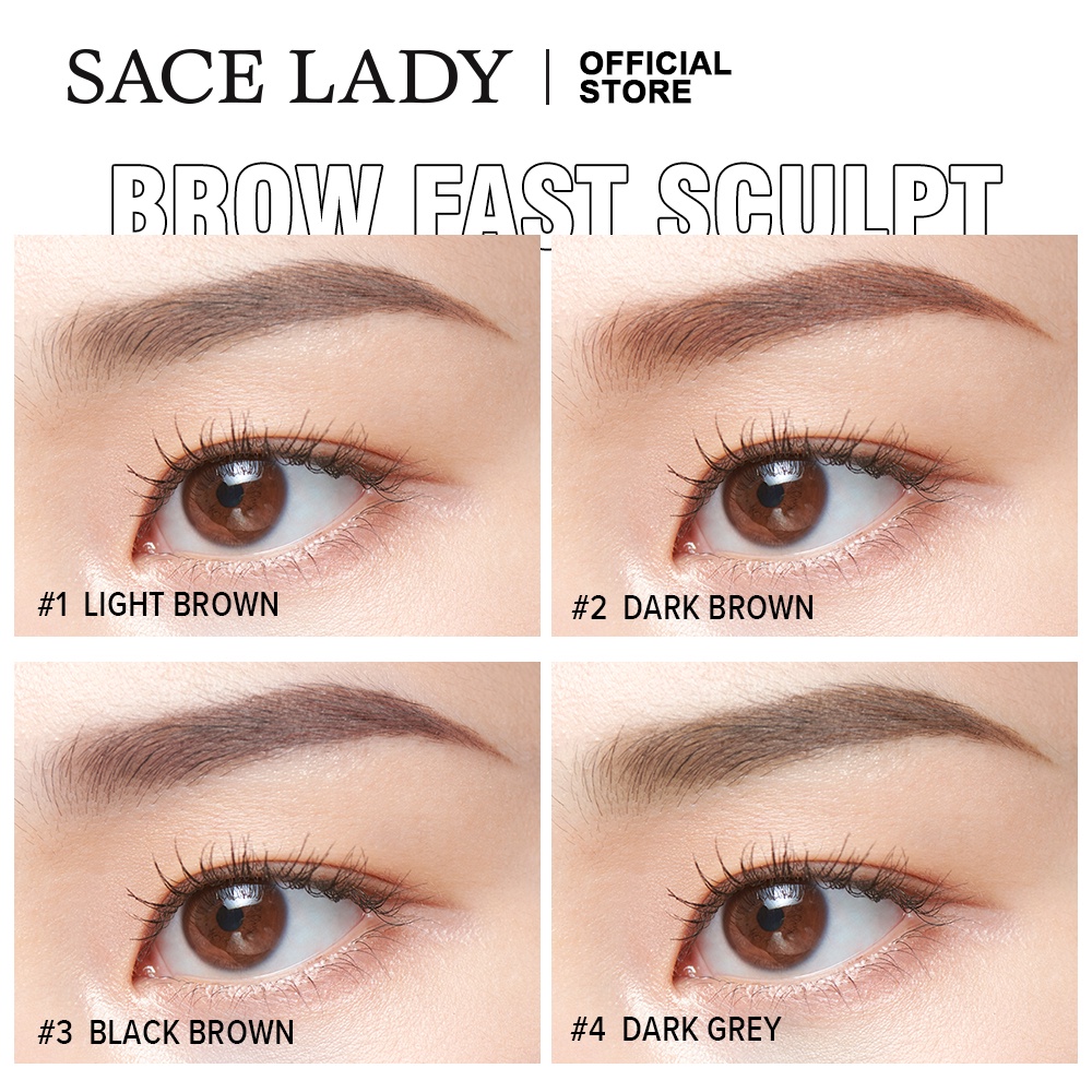 SACE LADY chì kẻ mày + mascara + kẻ mắt + dụng cụ uốn mi 50g