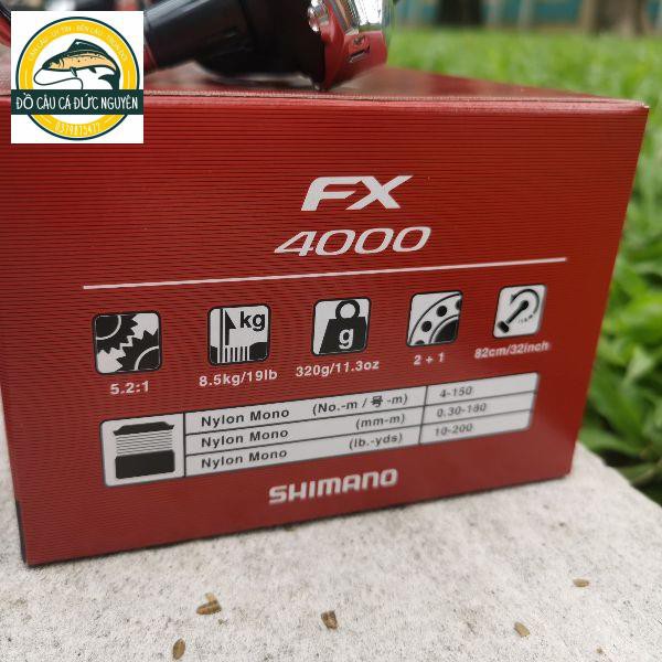 [BẢO TRỢ BỞI SHOPEE] Máy câu Shimano FX4000 NEW 2019 nhiều cải tiến -ĐỒ CÂU CÁ ĐỨC NGUYÊN [Shop đồ câu cá uy tín]