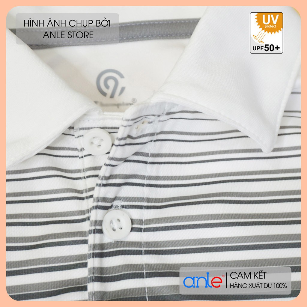 [HÀNG VNXK US] Áo Thun Polo Bé trai Công nghệ Vải Duo Dry Chống tia tử ngoại (UPF 50+) Anle Store