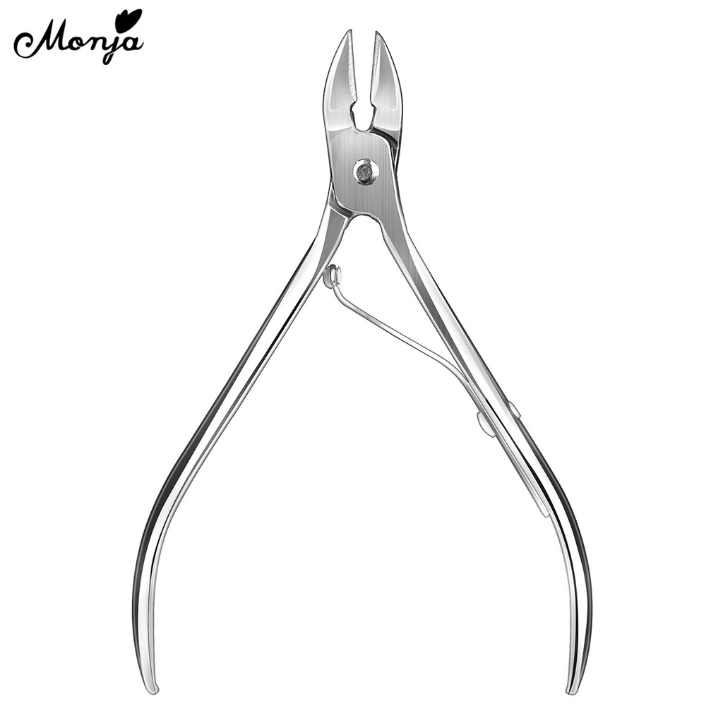 MONJA Kéo Cắt Tỉa Lông Mày / Da Chết Bằng Thép Không Gỉ DIY Màu Đen / Bạc Dành Cho Salon / Nhà Cửa