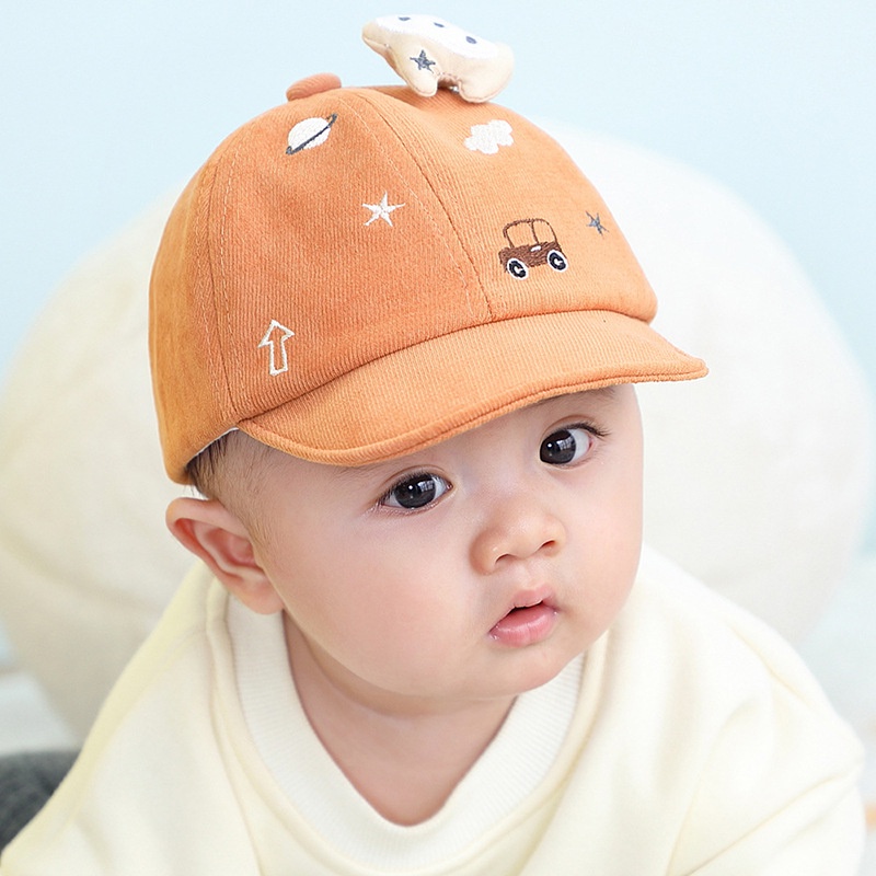 Nón lưỡi trai hình xe hơi máy bay dễ thương thời trang cho bé trai bé gái 3 đến 12 tháng