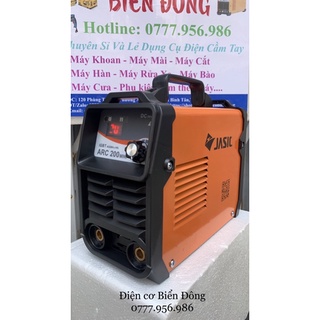 Tặng bó que hàn valy máy hàn điện tử jasic arc 200mini igbt new hàn sắt, tôn gia đình, công nghệ sản xuất