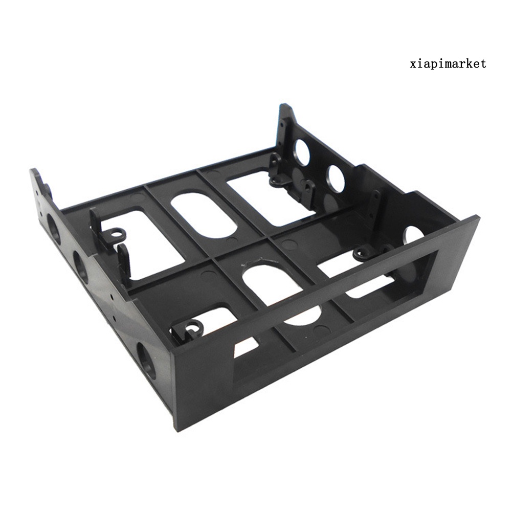 LOP_3.5 to 5.25 Inch Hard Drive Bay Shelf Computer PC Case Adapter Mounting Bracket