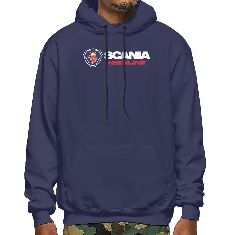 Áo Hoodie In Chữ Saab Scania Highline King Of Road Thời Trang Đường Phố Harajuku Chất Lượng Cao Cho Nam